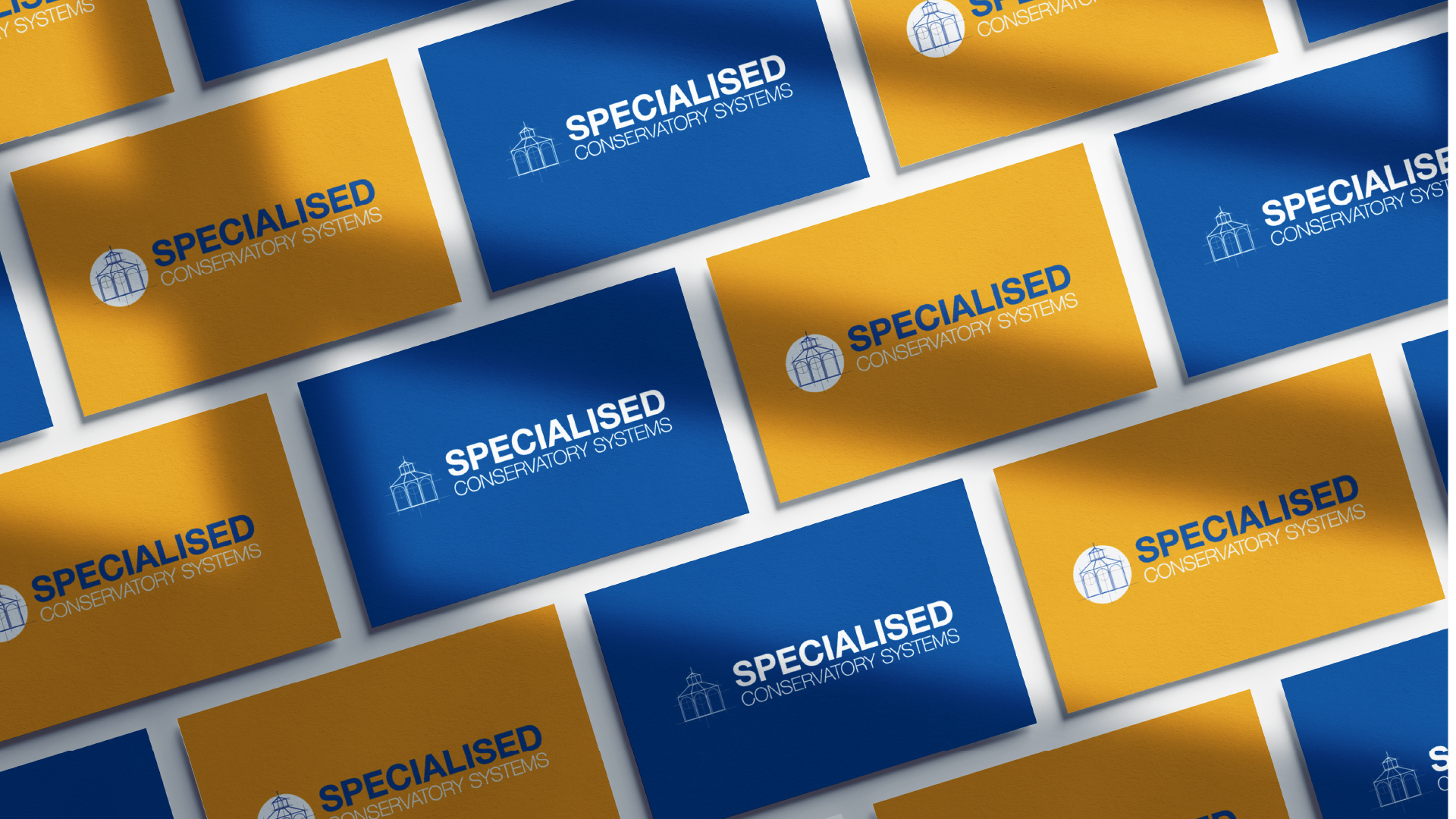 Specialised logo design on business cards
